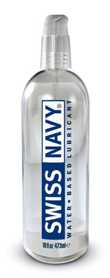Swiss Navy Water Based Lubricant 16oz/473ml - Lotions & Potions
