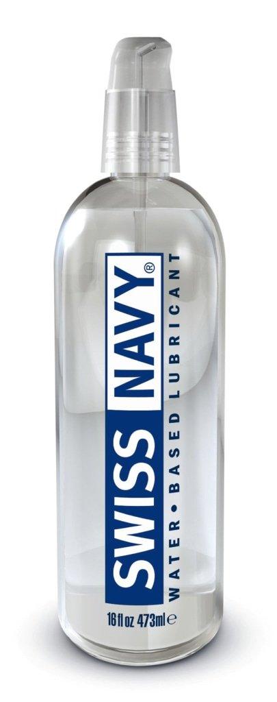 Swiss Navy Water Based Lubricant 16oz/473ml - Lotions & Potions