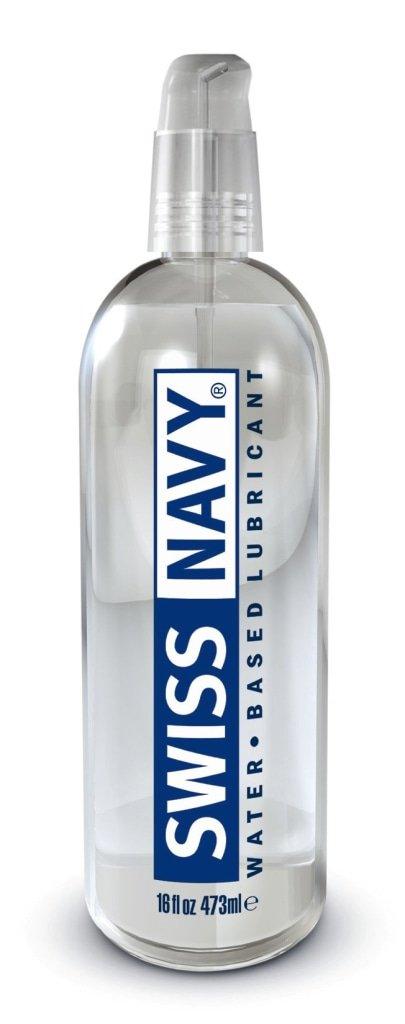 Swiss Navy Water Based Lubricant 16oz/473ml - Naughty by Nature Adult Store