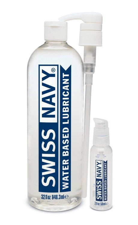 Swiss Navy Water Based Lubricant 32oz/946ml - Naughty by Nature Adult Store