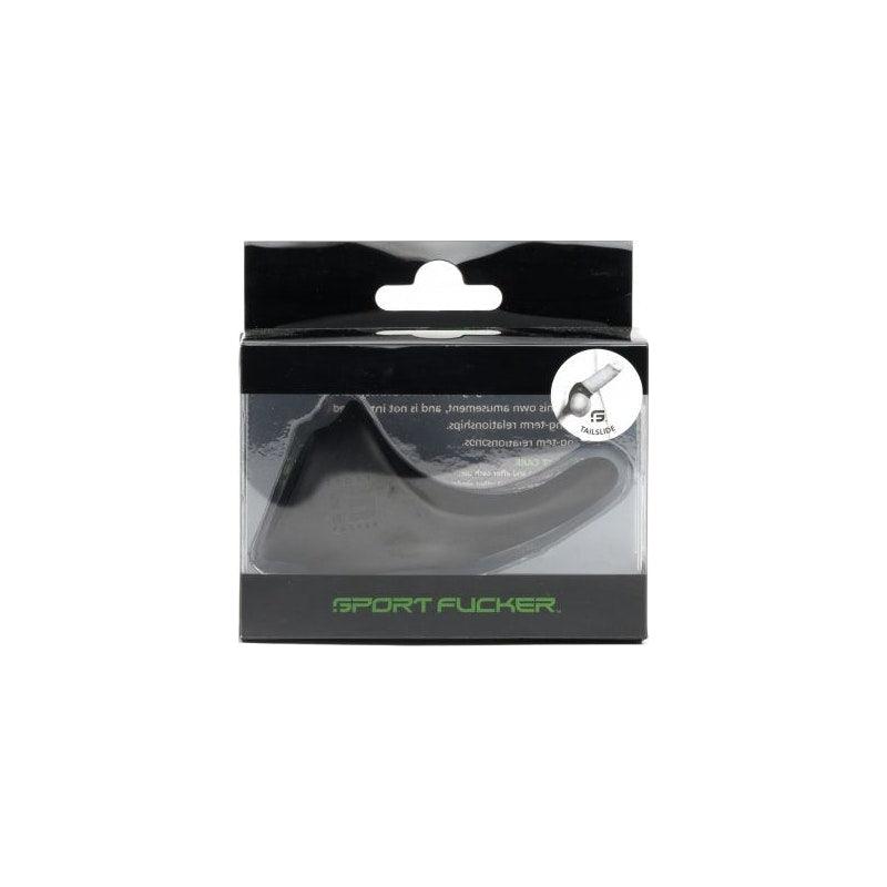 Tailslide Cock and Ball Black - Adult Toys