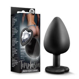 Temptasia Bling Plug Large Black - Naughty by Nature Adult Store