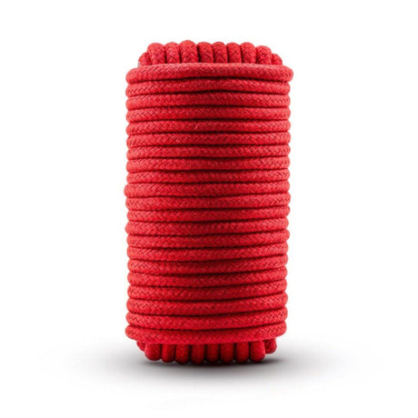 Temptasia Bondage Rope 10m Red - Adult Toys