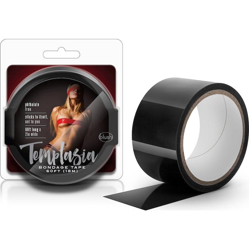 Temptasia Bondage Tape 18m Black - Adult Toys