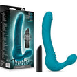 Temptasia Luna Strapless Silicone Dildo Teal - Adult Toys
