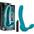 Temptasia Luna Strapless Silicone Dildo Teal - Naughty by Nature Adult Store