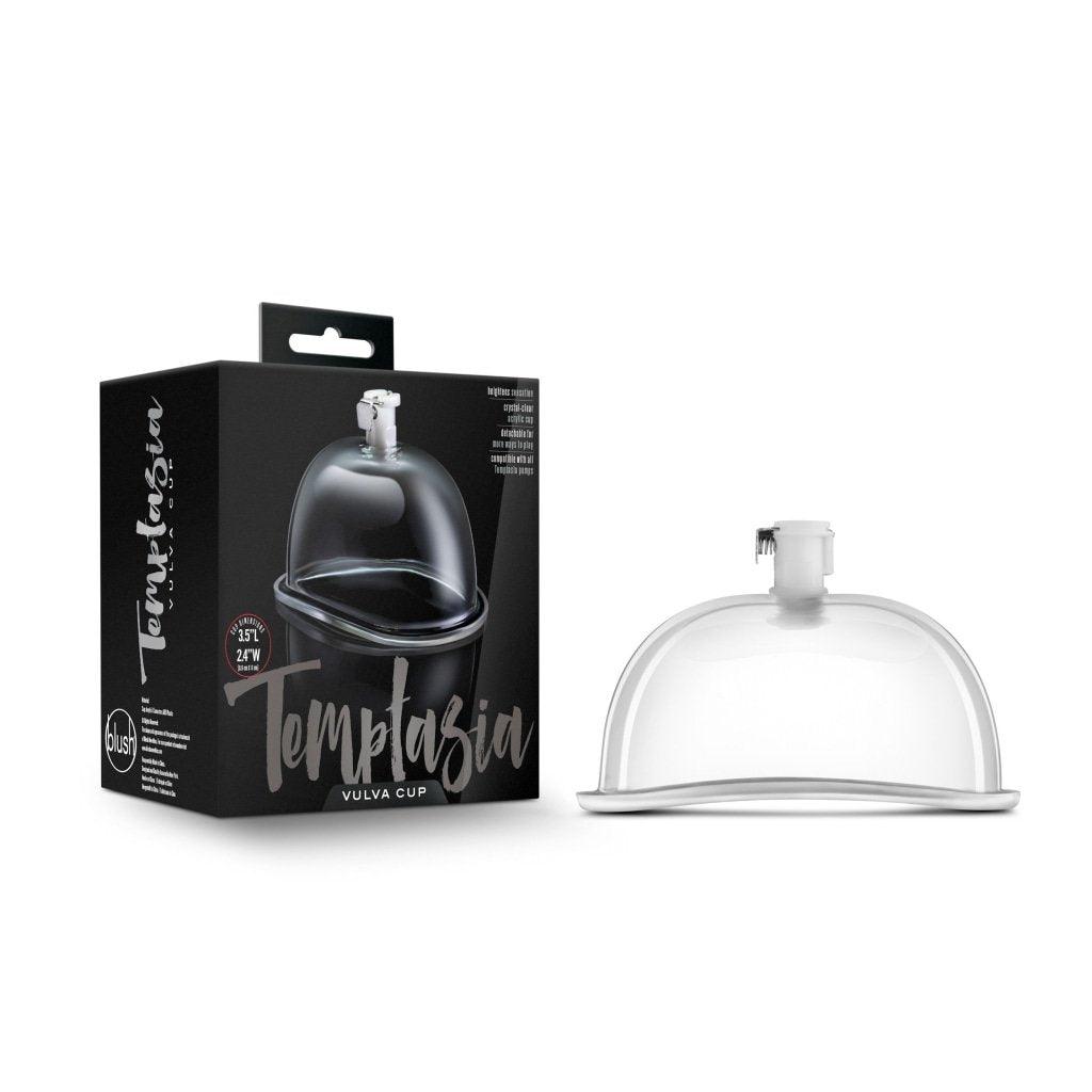 Temptasia Vulva Cup Clear - Naughty by Nature Adult Store