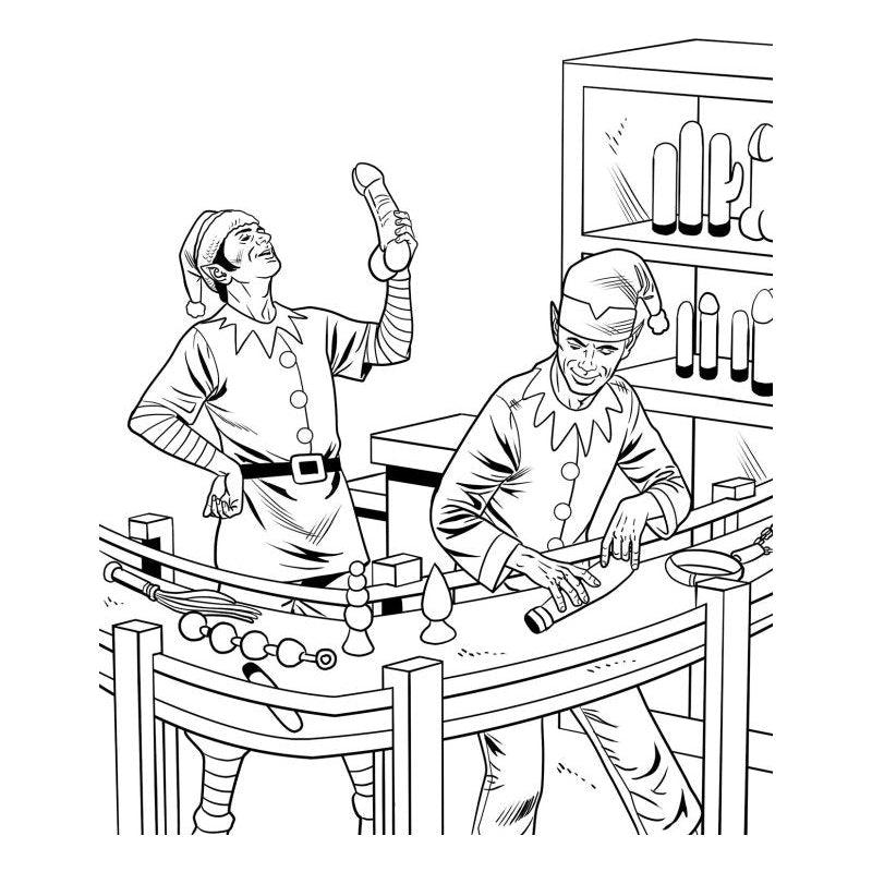 The Dirtiest Christmas Colouring Book Ever - Adult Toys