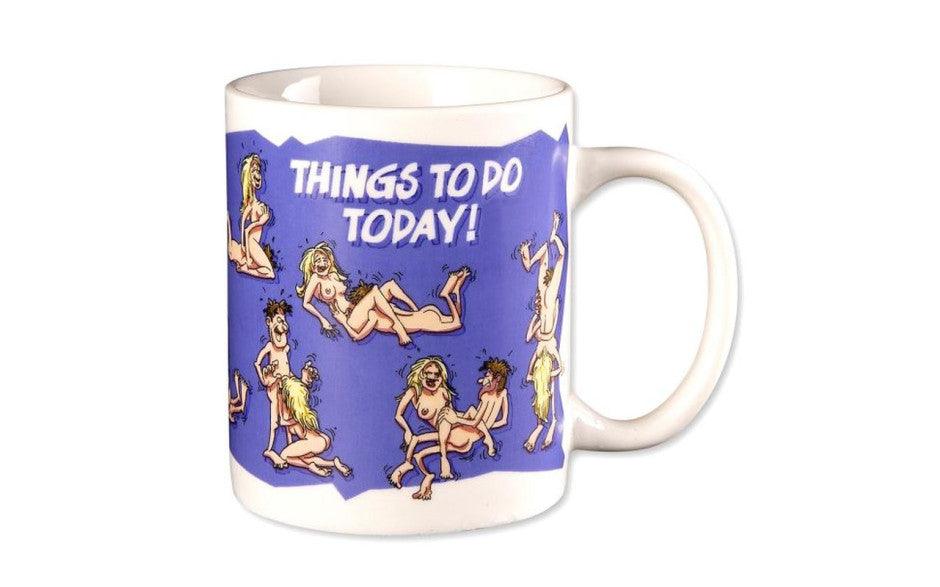 Things To Do Today Coffee Mug - Naughty by Nature Adult Store