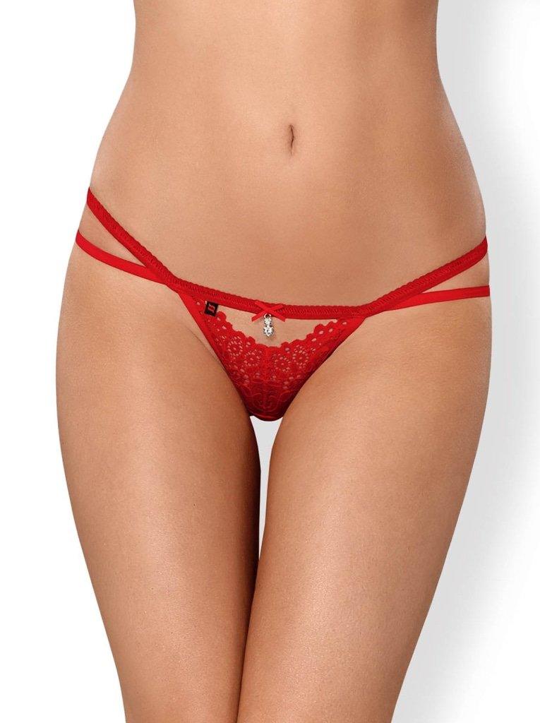 Thong 838 Red - Lingerie