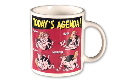 Todays Agenda Coffee Mug - Adult Toys