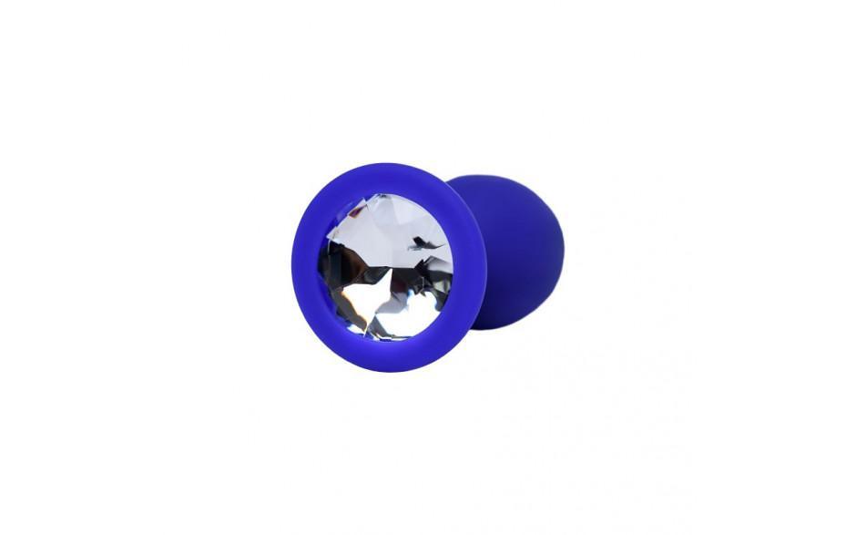 ToDo Brilliant Anal Plug – Blue Silicone Beginner Toy | 7cm x 2.8cm - Adult Toys