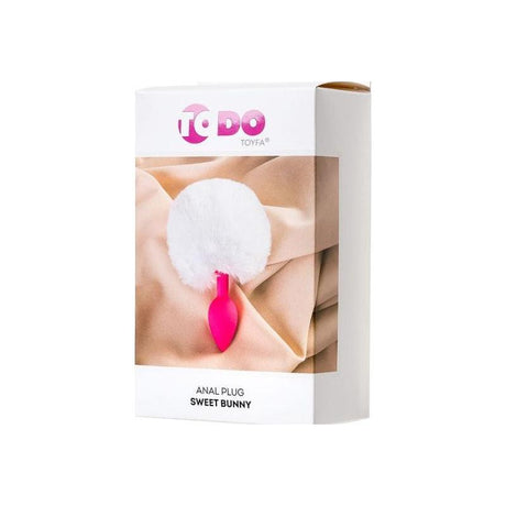 ToDo Sweet Bunny Anal Plug White - Adult Toys