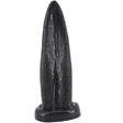 Tongue Shape Anal Plug Black - Naughty by Nature Adult Store