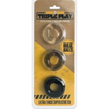 Triple Play Cock Ring - Naughty by Nature Adult Store