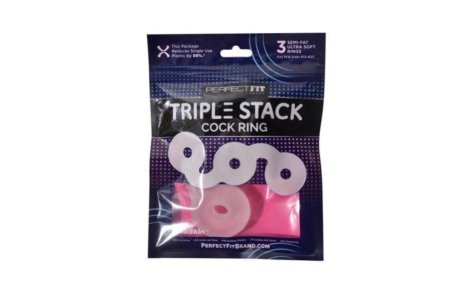 Triple Stack Cock Ring - Adult Toys