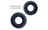 Truckt 2 Pc Cockring Set Night - Adult Toys