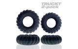 Truckt 2 Pc Cockring Set Night - Adult Toys