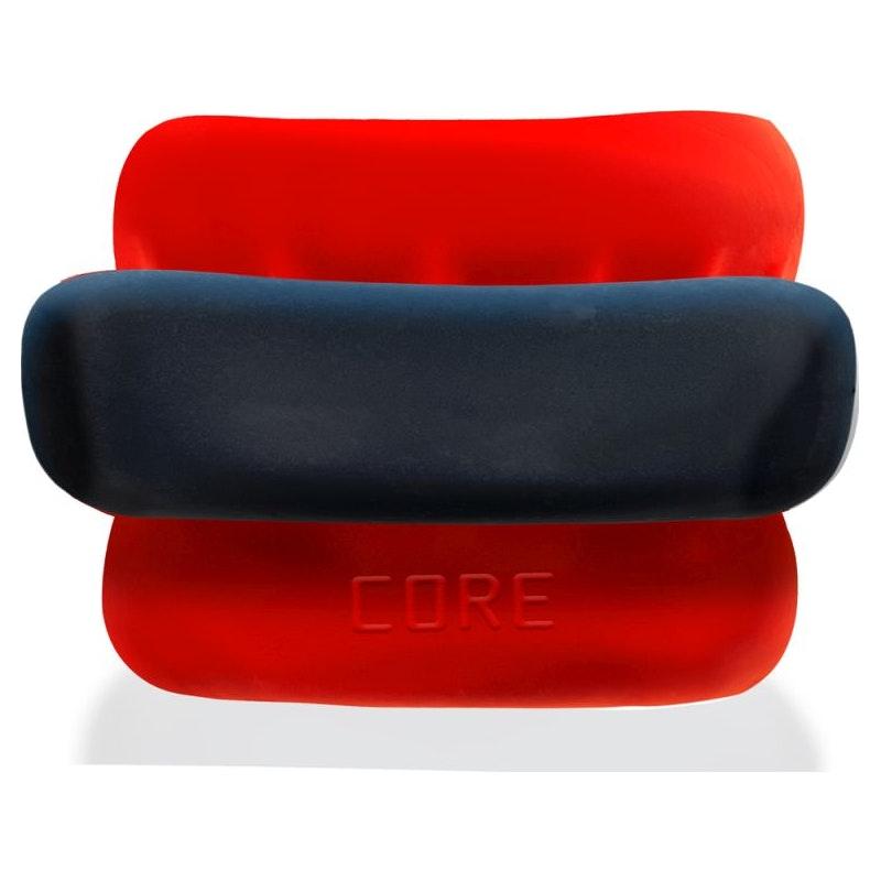 Ultracore Core Ballstretcher w Axis ring Red Ice - Adult Toys