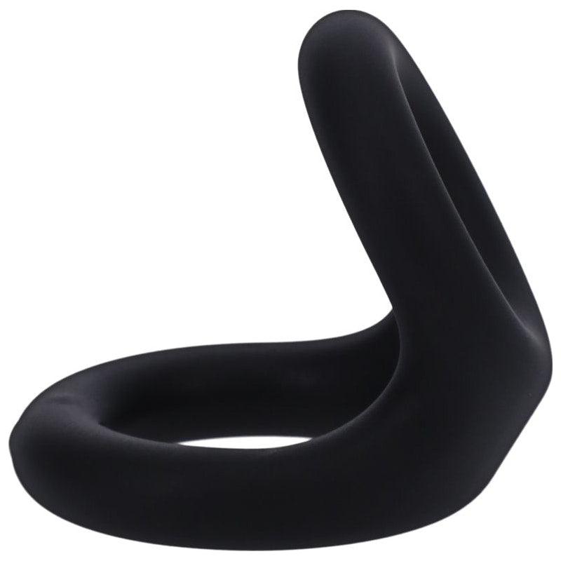 Uplift Silicone Cock Ring Onyx - Naughty by Nature Adult Store