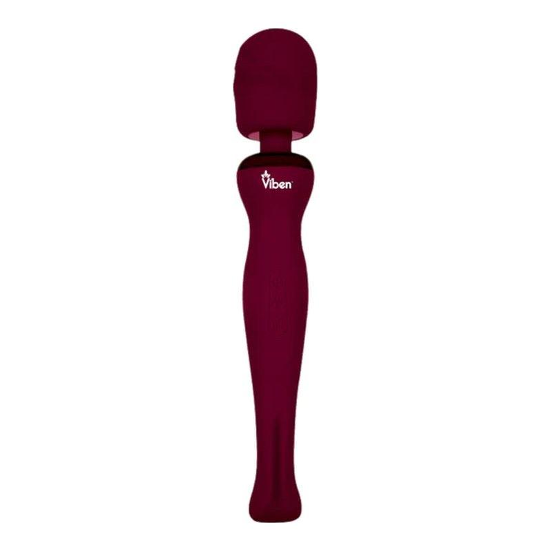 Viben Sultry Rechargeable Wand Massager Ruby - Naughty by Nature Adult Store