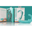 VibraTwin Rechargeable Come Hither Strapless Strap On with Remote - Adult Toys