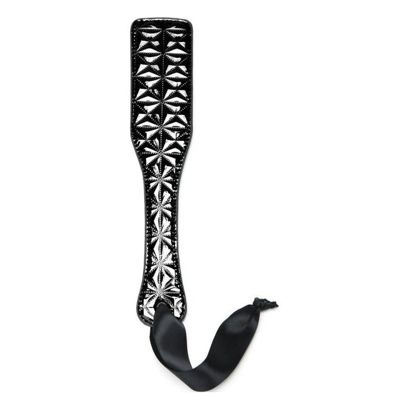 Whip Smart Diamond Paddle Black - Naughty by Nature Adult Store