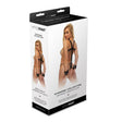 WhipSmart Diamond Wristraint Harness & Cuffs - Black - Naughty by Nature Adult Store