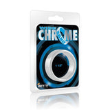 Wide Band Chrome Cock Ring 38mm - Adult Toys