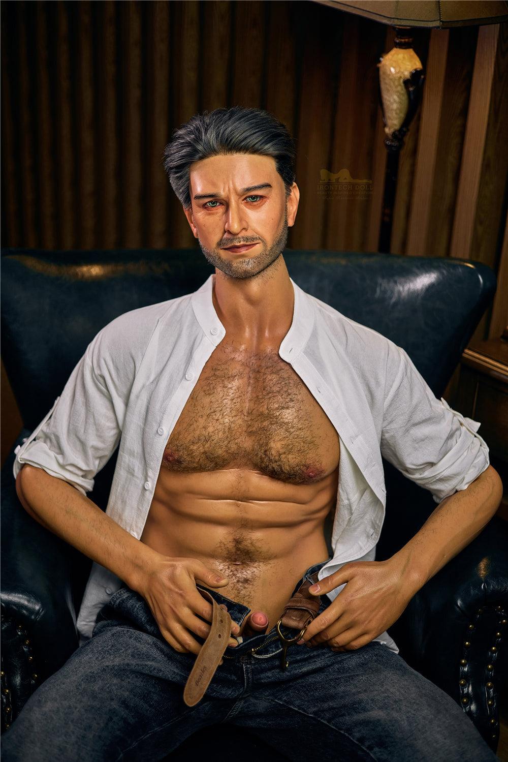 William Irontech Male Sex Doll 176cm - sex doll