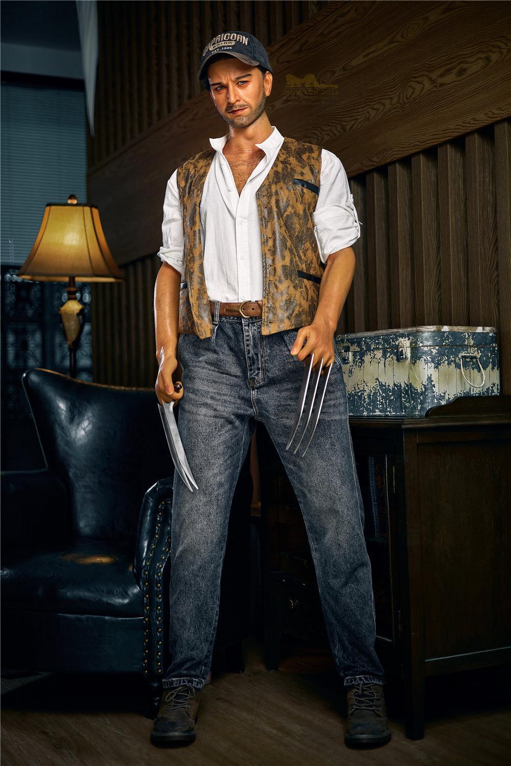 William Irontech Male Sex Doll 176cm - sex doll