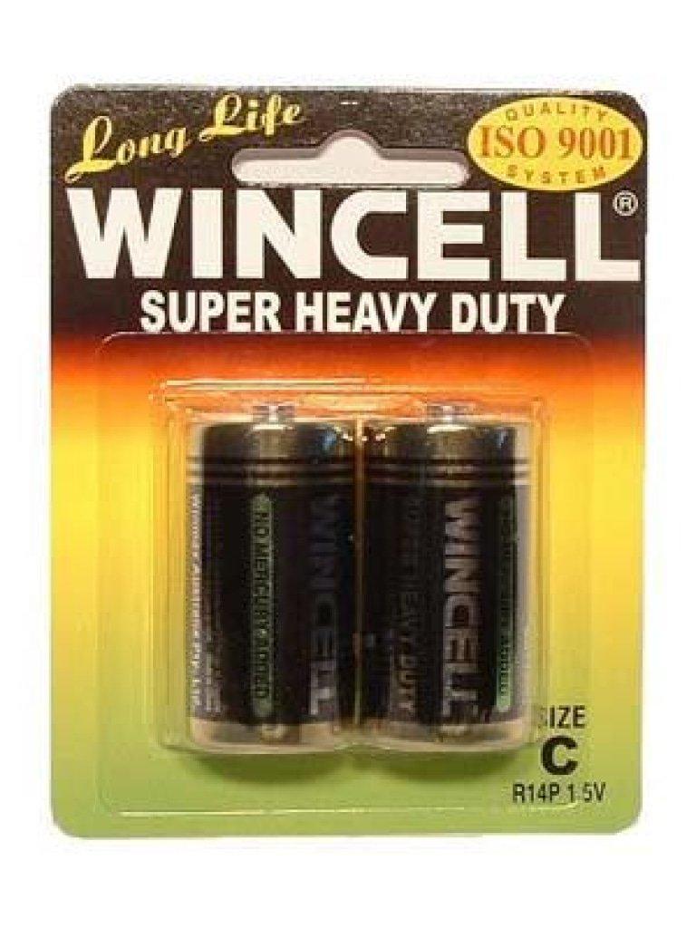 Wincell C Super Heavy Duty Batteries - Super Heavy Duty - C 2 Pack - Naughty by Nature Adult Store