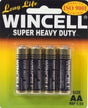 Wincell Super Heavy Duty AA Carded 4Pk Battery - Naughty by Nature Adult Store