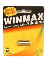 Winmax N Alkaline Battery – Long - Lasting 1.5V Power Cell, 1 Pack - BATTERIES