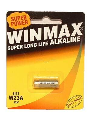 Winmax W23A Alkaline Battery - 12V High Power Replacement - 1 Pack - BATTERIES