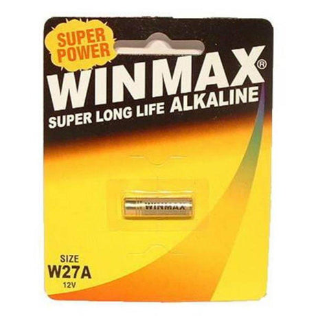 Winmax W27a Alkaline Battery - Alkaline Battery - W27A 1 Pack - Naughty by Nature Adult Store