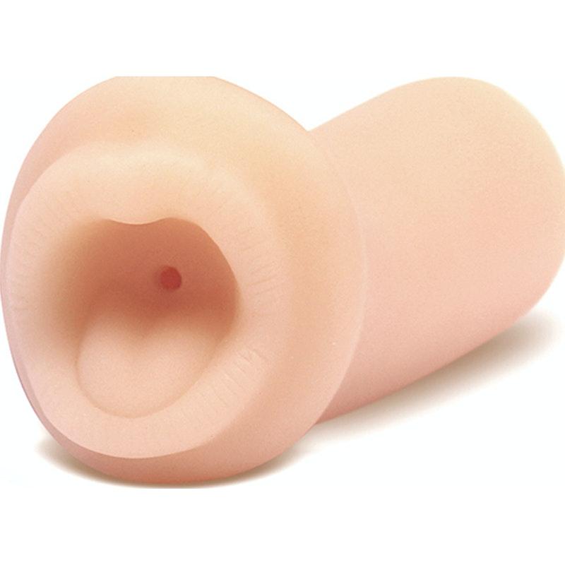 X5 Men Jasmines Hot Mouth Pocket Pussy – Realistic TPE Beige Stroker - Adult Toys