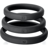 Xact-Fit Silicone Rings Large 3 Ring Kit - Adult Toys