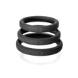 Xact-Fit Silicone Rings Large 3 Ring Kit - Adult Toys