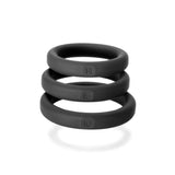 Xact-Fit Silicone Rings Medium 3 Ring Kit - Adult Toys