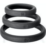 Xact-Fit Silicone Rings Mixed 3 Ring Kit - Adult Toys