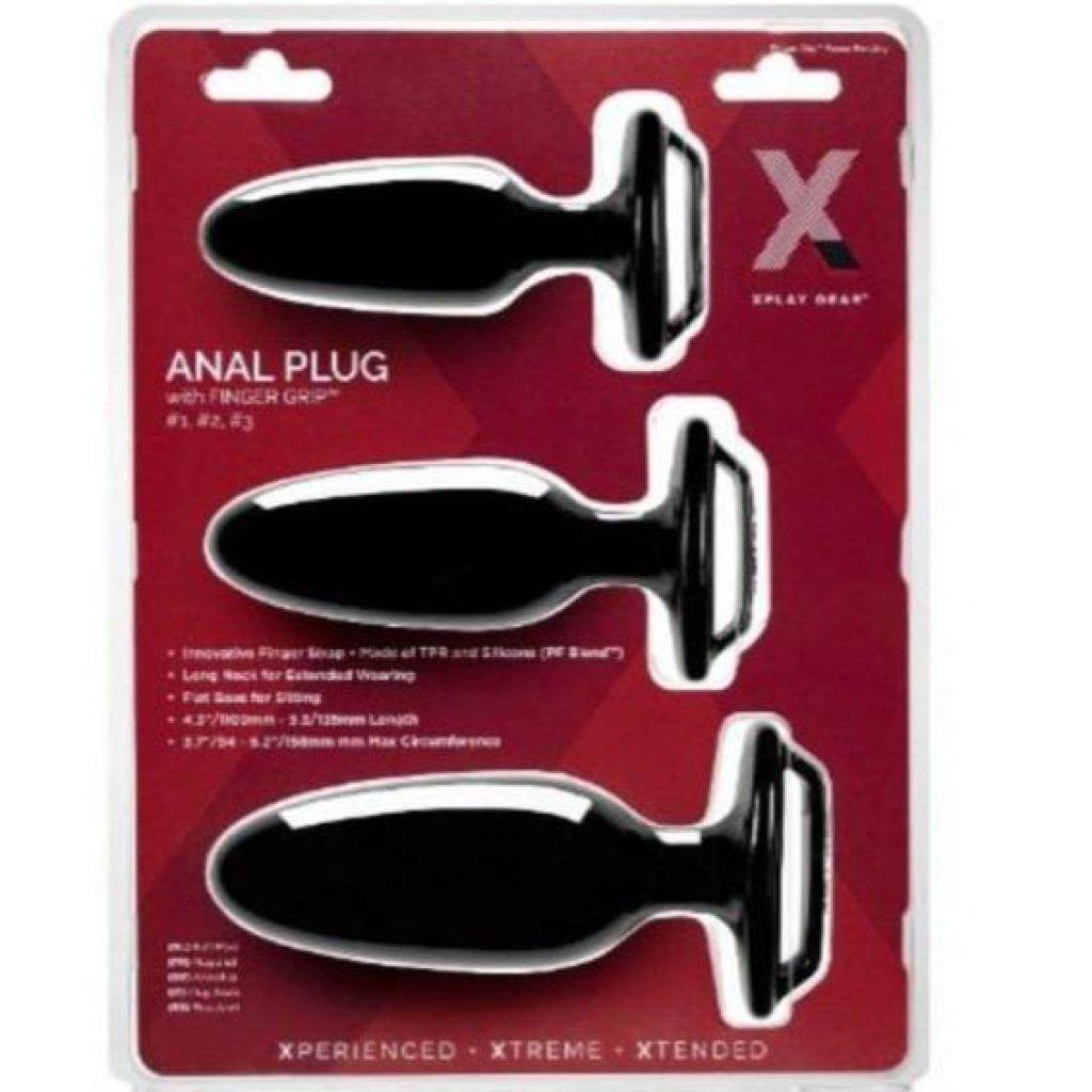 Xplay Finger Grip Plug Starter Kit - Naughty by Nature Adult Store