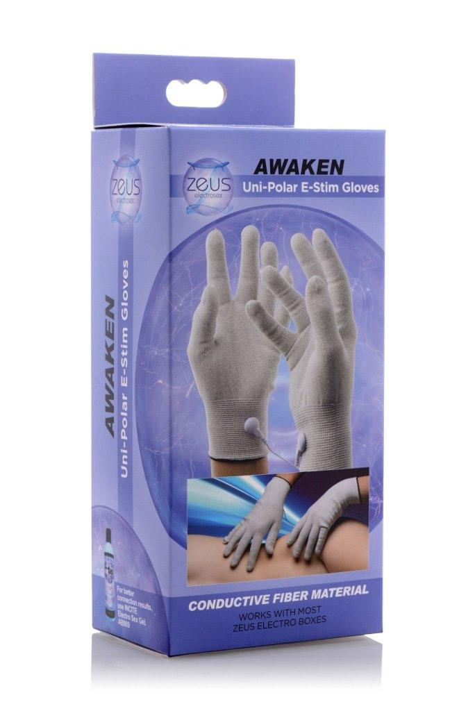 Zeus Awaken Electro Stimulation Gloves - Naughty by Nature Adult Store