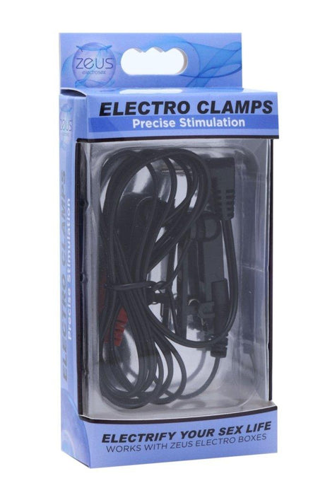 Zeus Electro Sex Clamps - Naughty by Nature Adult Store