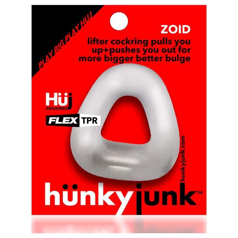 Zoid Trapaziod Lifter Cockring Clear Ice - Naughty by Nature Adult Store