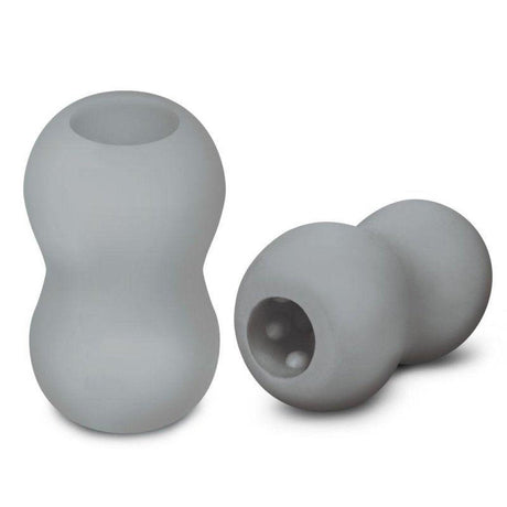 Zolo Mini Stroker Grey - Naughty by Nature Adult Store