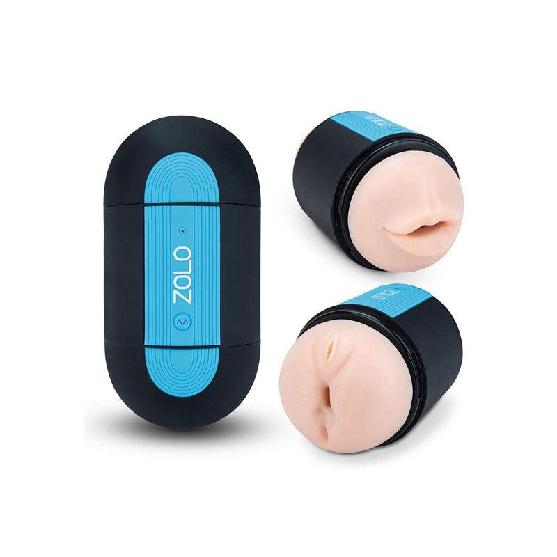 Zolo Pleasure Pill - Double Ended USB Rechargeable Stroker - Naughty by Nature Adult Store